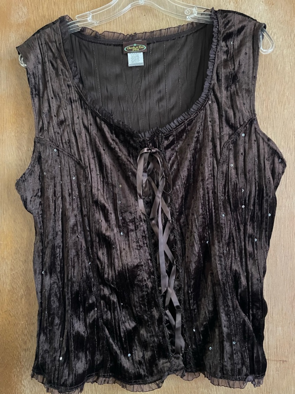 No Boundaries, Women's Top Bundle - Navy Blue, Black, Orange, Multicolor. Sz. XL - Picture 8 of 14